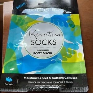 Keratin socks foot mask